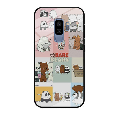 Bare Bears Pleasure Take a Moment Samsung Galaxy S9 Plus Case-Oxvistore