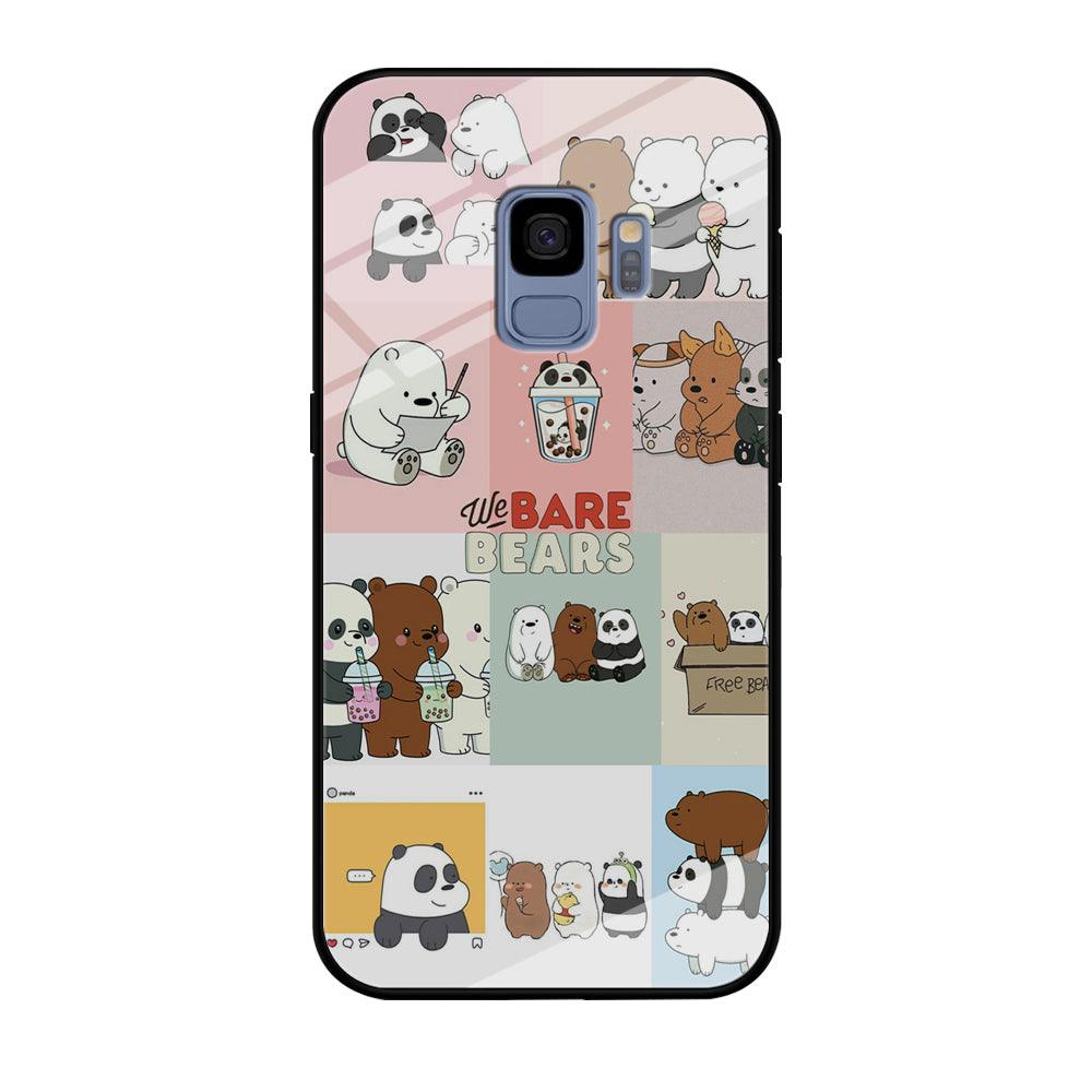 Bare Bears Pleasure Take a Moment Samsung Galaxy S9 Case-Oxvistore