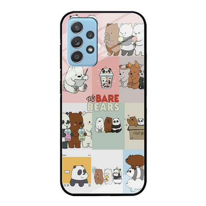 Bare Bears Pleasure Take a Moment Samsung Galaxy A52 Case-Oxvistore