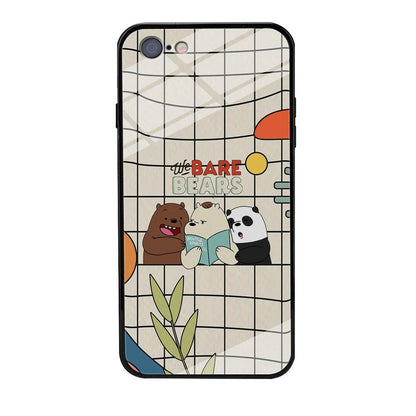 Bare Bears Reading a Book iPhone 6 | 6s Case-Oxvistore