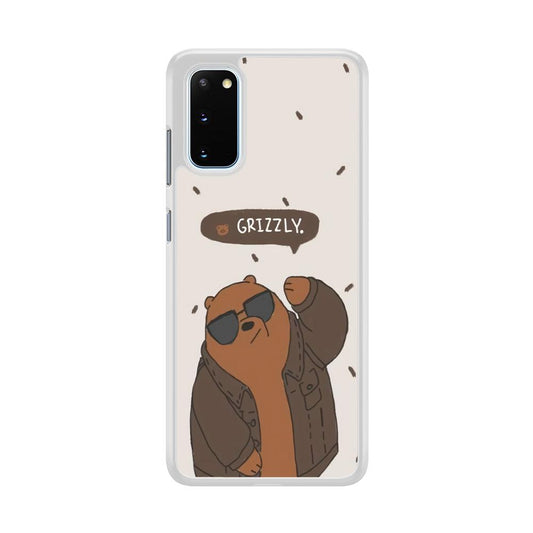 Bare Bears Grizzly Samsung Galaxy S20 Case-Oxvistore