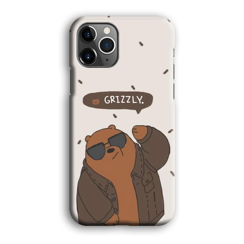 Bare Bears Grizzly iPhone 12 Pro Max Case-Oxvistore