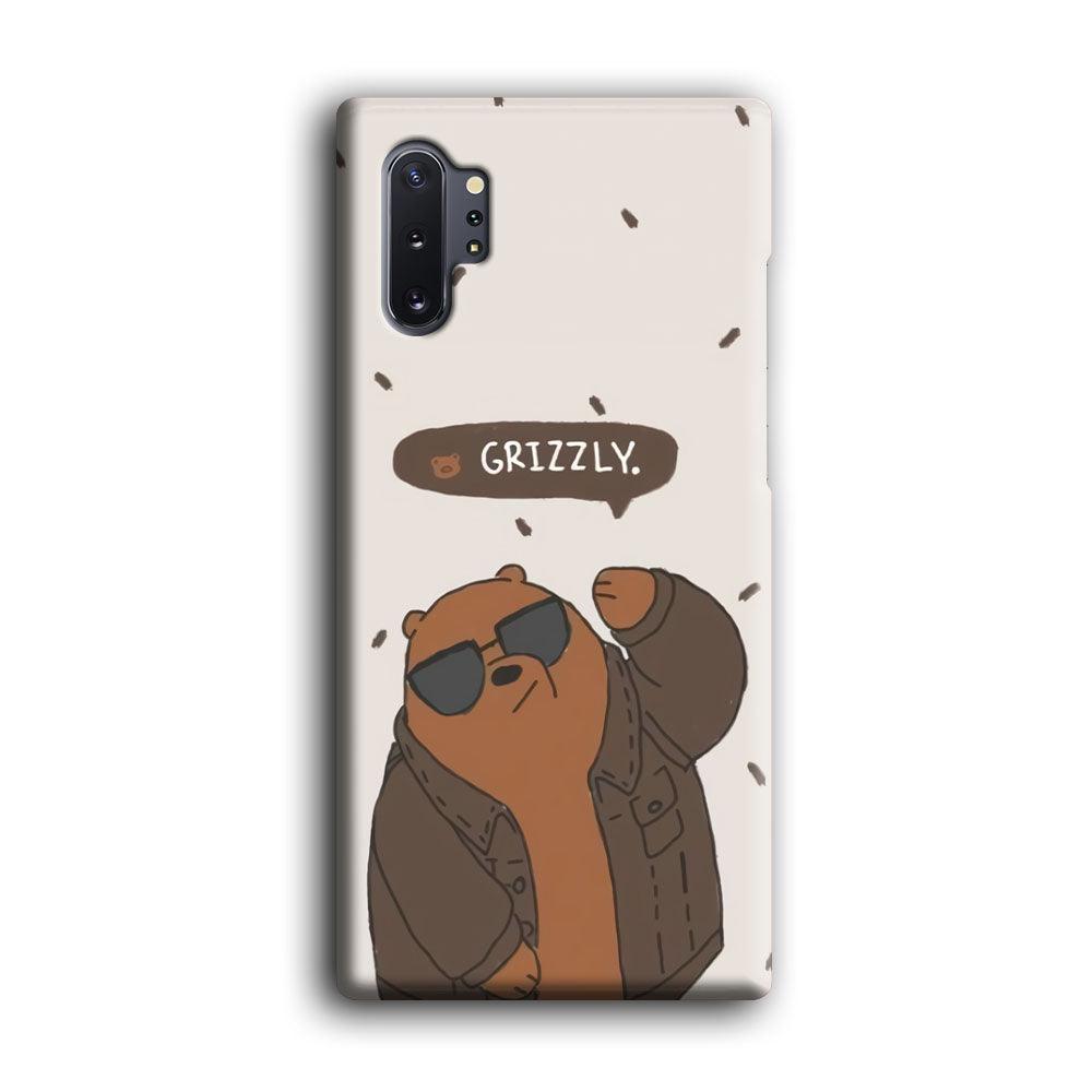 Bare Bears Grizzly Samsung Galaxy Note 10 Plus Case-Oxvistore