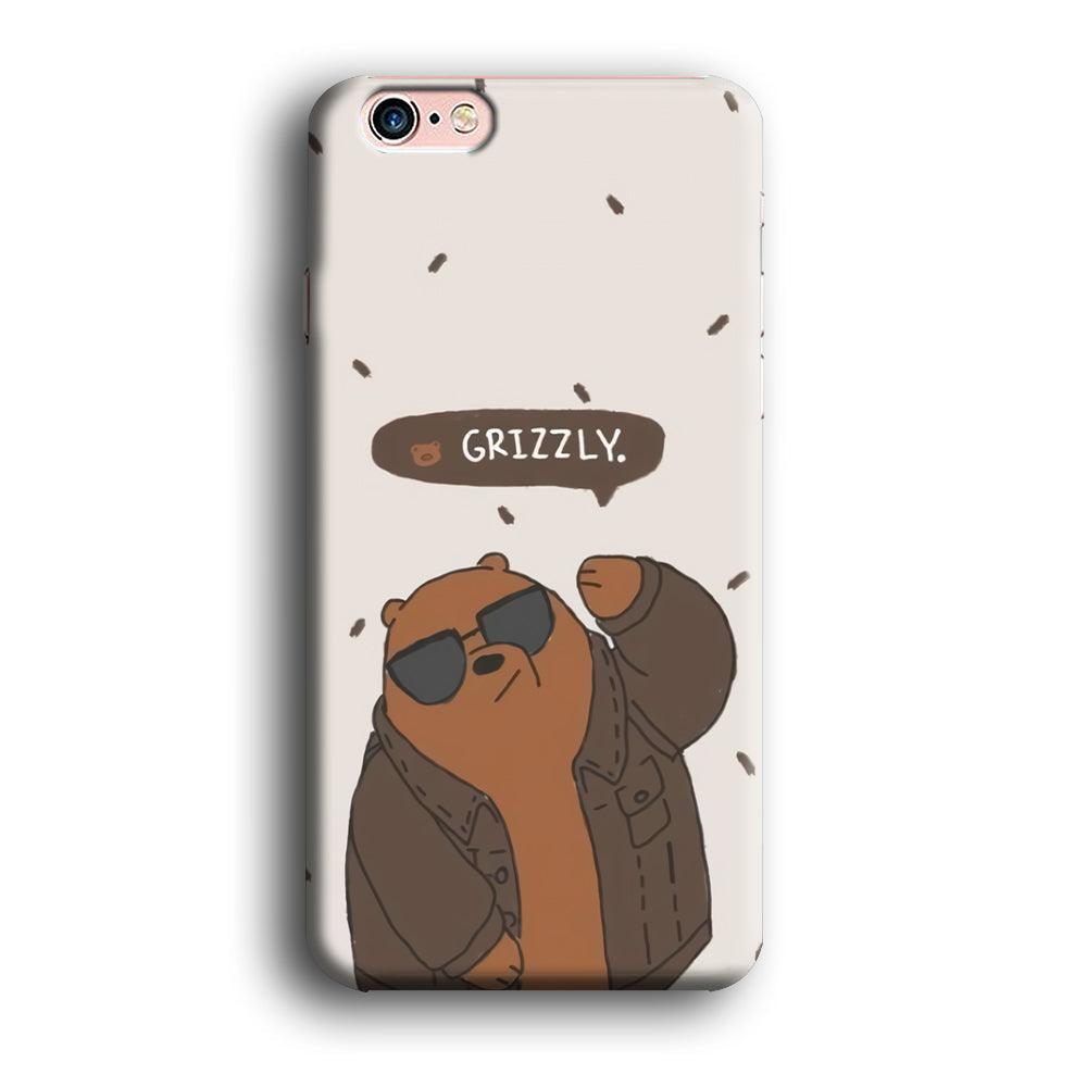 Bare Bears Grizzly iPhone 6 | 6s Case-Oxvistore