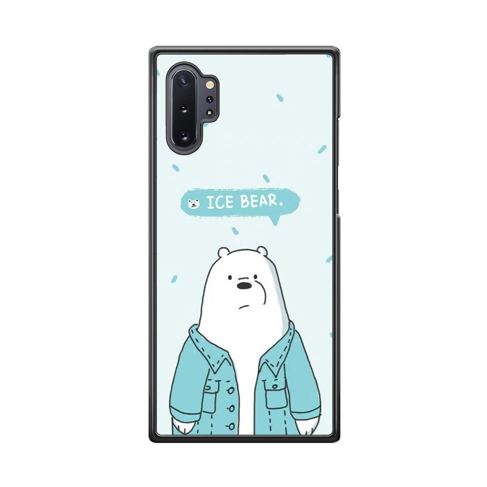 Bare Bears Ice Bear Samsung Galaxy Note 10 Plus Case-Oxvistore