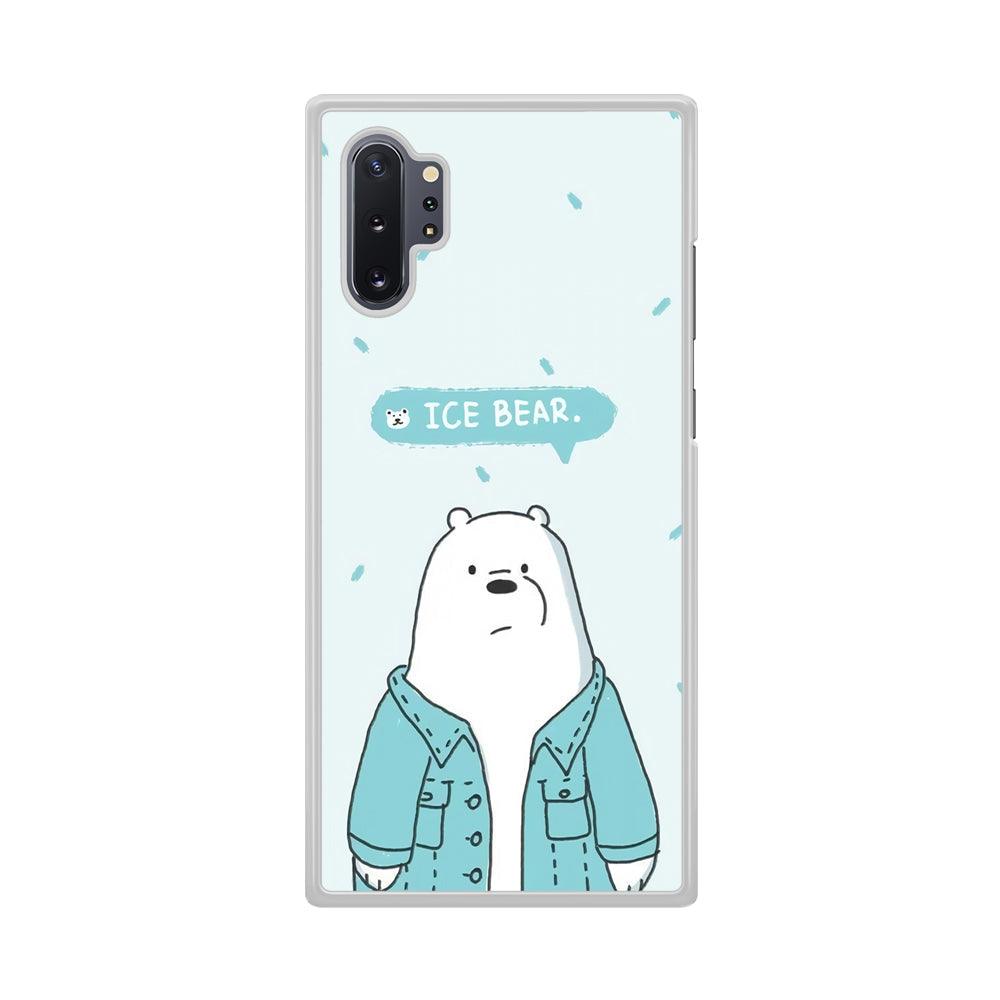 Bare Bears Ice Bear Samsung Galaxy Note 10 Plus Case-Oxvistore