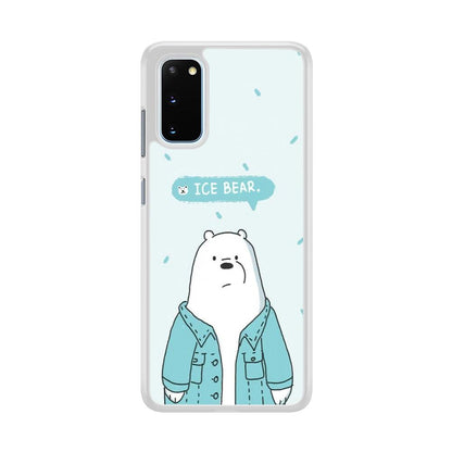 Bare Bears Ice Bear Samsung Galaxy S20 Case-Oxvistore