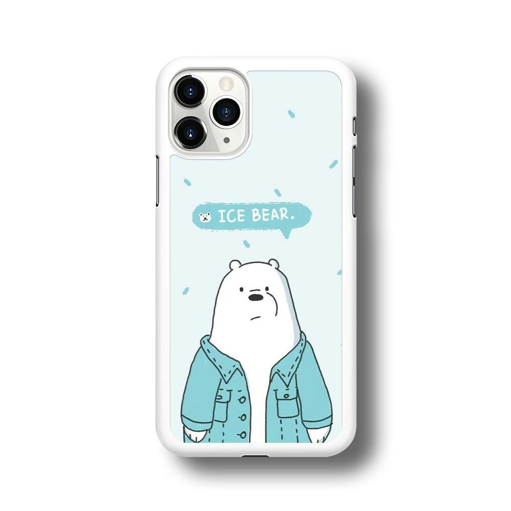 Bare Bears Ice Bear iPhone 11 Pro Max Case-Oxvistore