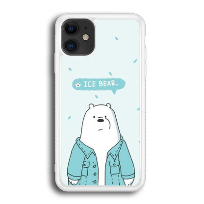 Bare Bears Ice Bear iPhone 12 Case-Oxvistore