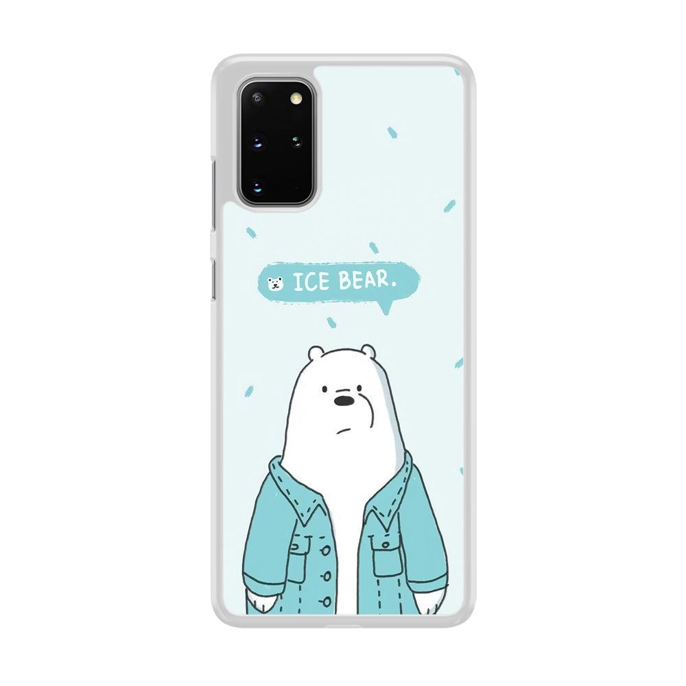 Bare Bears Ice Bear Samsung Galaxy S20 Plus Case-Oxvistore