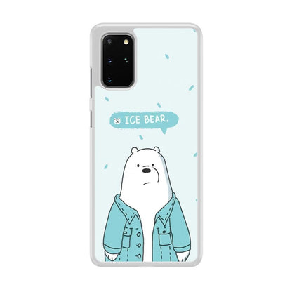 Bare Bears Ice Bear Samsung Galaxy S20 Plus Case-Oxvistore