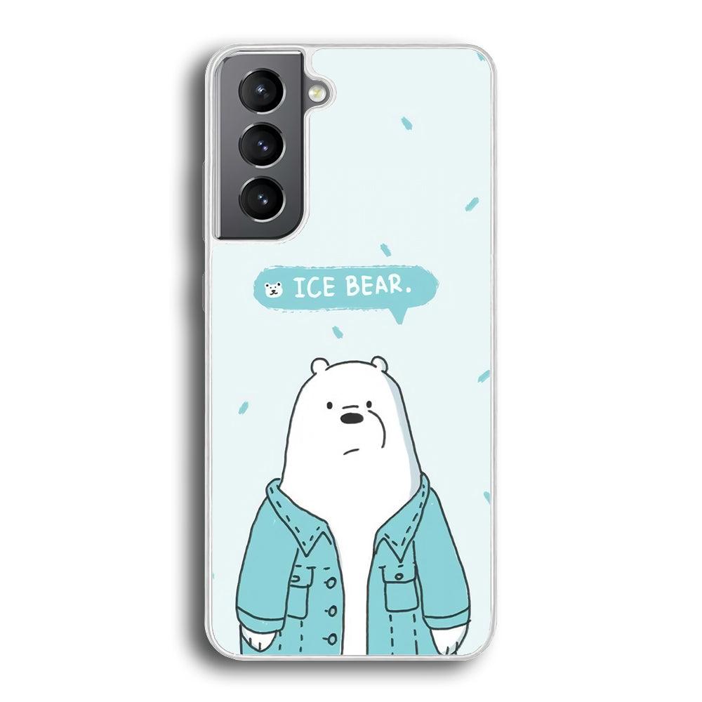 Bare Bears Ice Bear Samsung Galaxy S21 Plus Case-Oxvistore