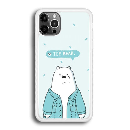 Bare Bears Ice Bear iPhone 12 Pro Max Case-Oxvistore