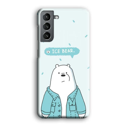 Bare Bears Ice Bear Samsung Galaxy S21 Case-Oxvistore