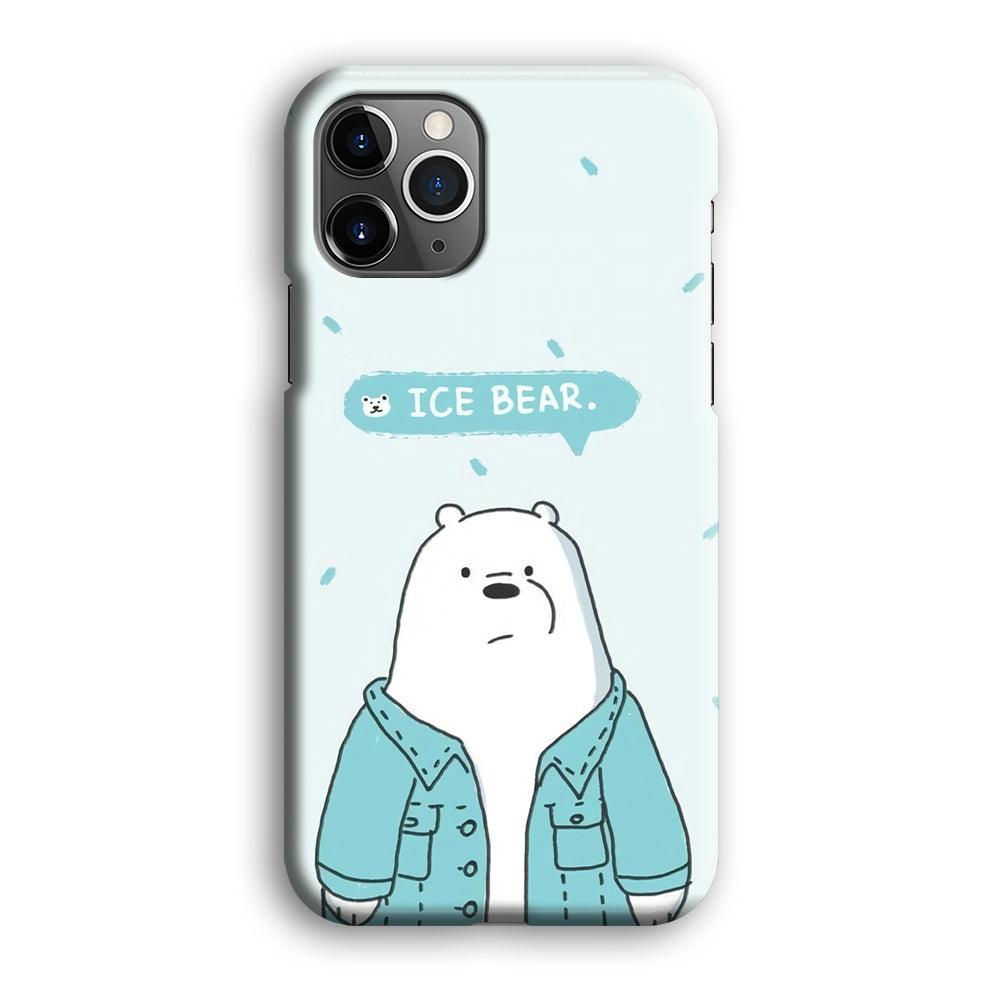 Bare Bears Ice Bear iPhone 12 Pro Max Case-Oxvistore