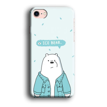 Bare Bears Ice Bear iPhone 8 Case-Oxvistore