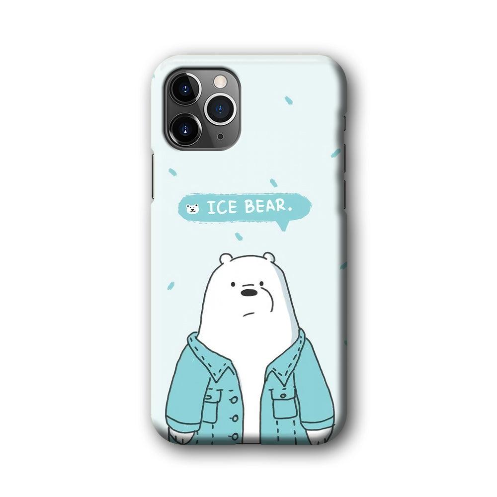 Bare Bears Ice Bear iPhone 11 Pro Max Case-Oxvistore