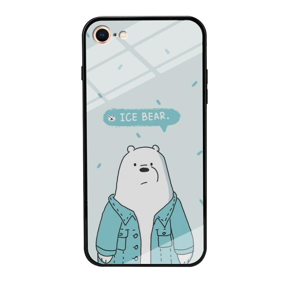 Bare Bears Ice Bear iPhone 8 Case-Oxvistore