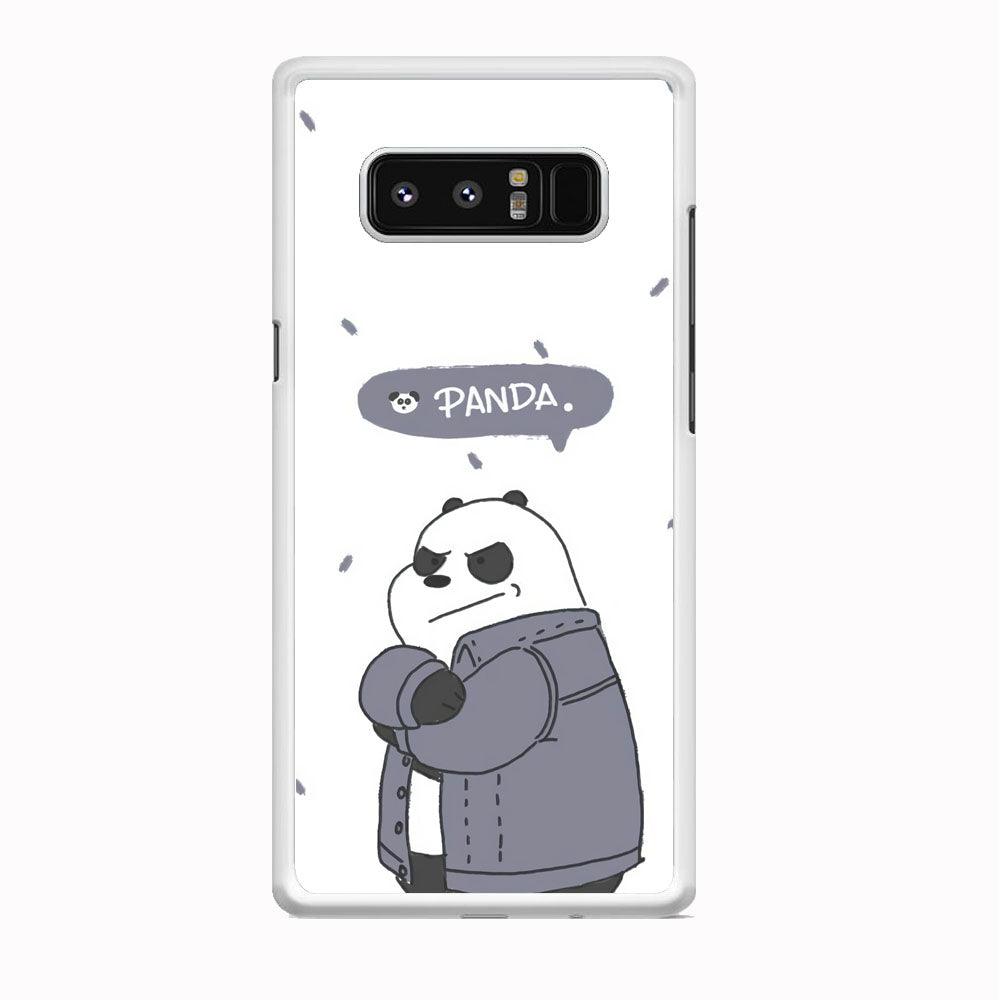 Bare Bears Panda Samsung Galaxy Note 8 Case-Oxvistore