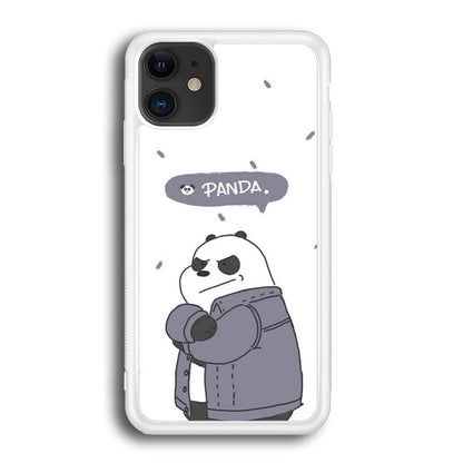 Bare Bears Panda iPhone 12 Case-Oxvistore