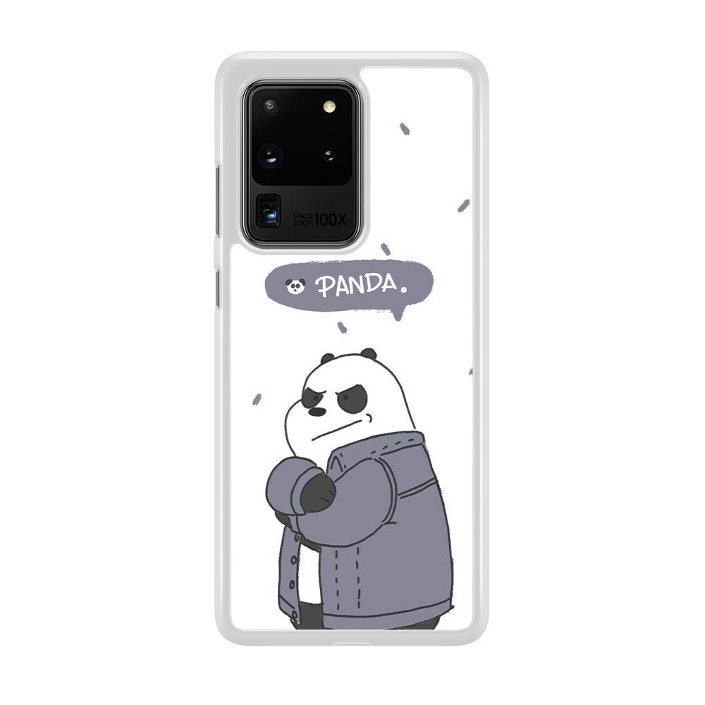 Bare Bears Panda Samsung Galaxy S20 Ultra Case-Oxvistore