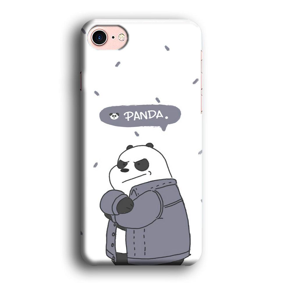 Bare Bears Panda iPhone 8 Case-Oxvistore