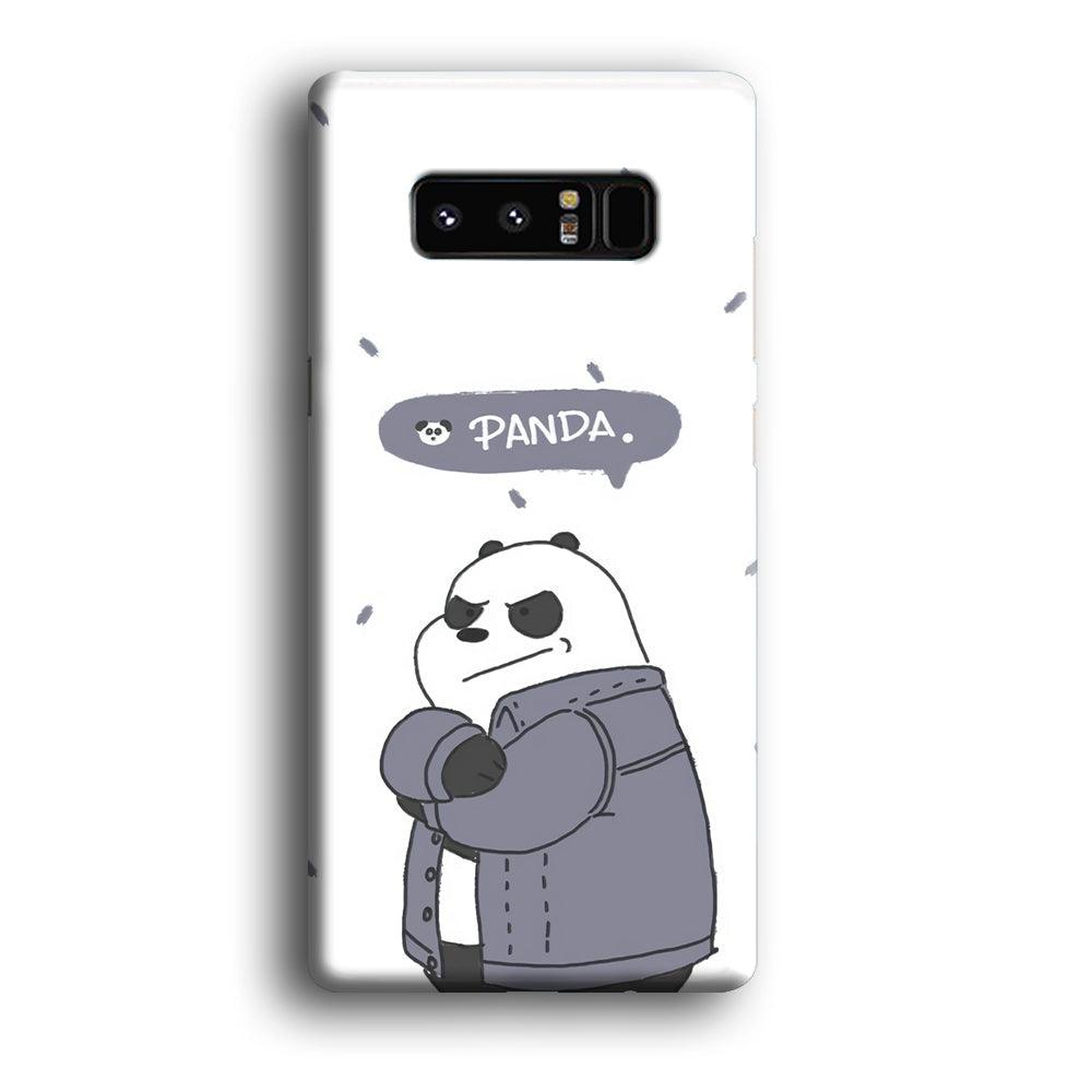 Bare Bears Panda Samsung Galaxy Note 8 Case-Oxvistore