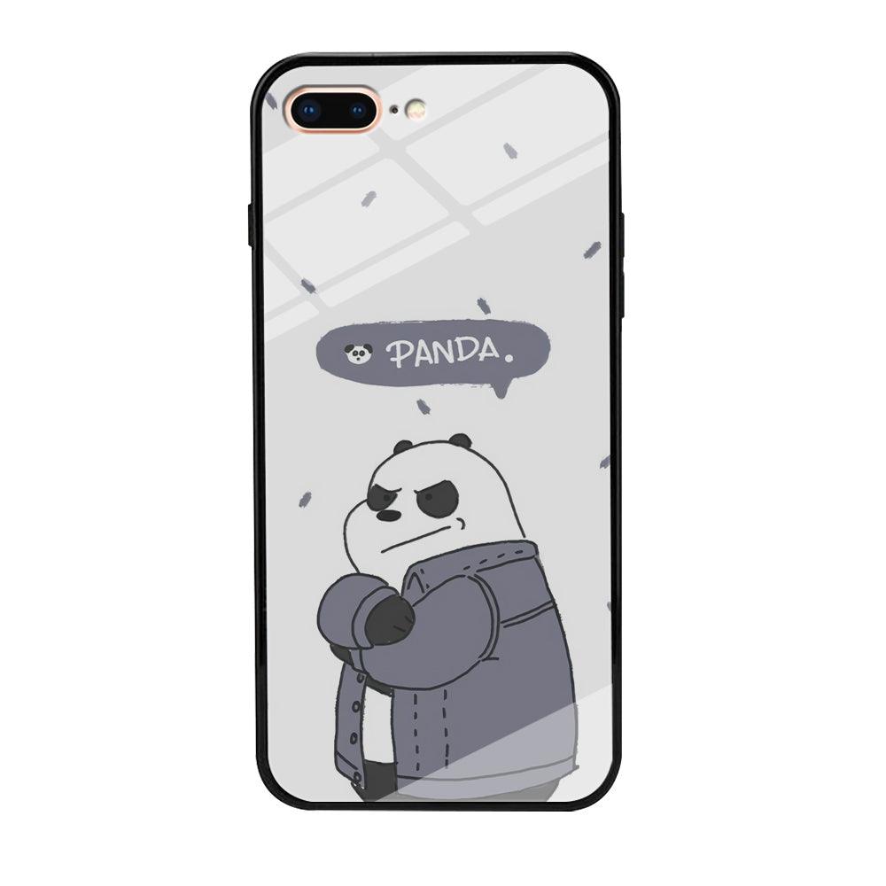 Bare Bears Panda iPhone 7 Plus Case-Oxvistore