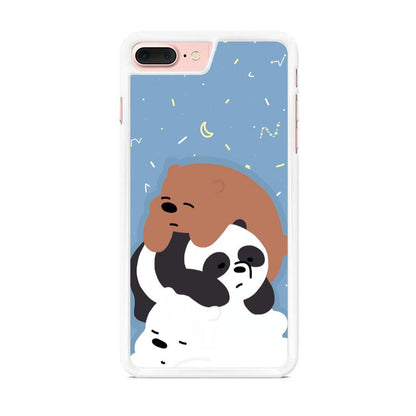 Bare Bears Tired and Feel Asleep iPhone 8 Plus Case-Oxvistore