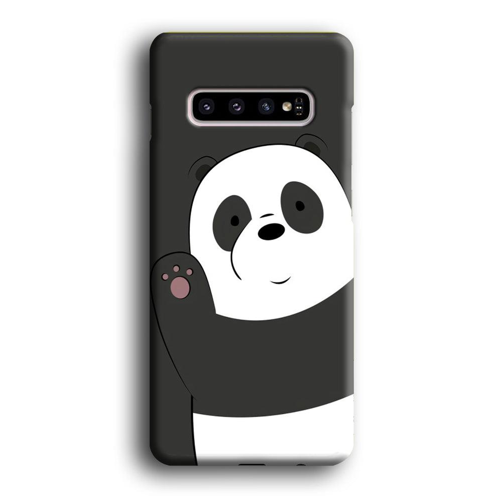 Bare Bears Waff from Panda Samsung Galaxy S10 Case-Oxvistore