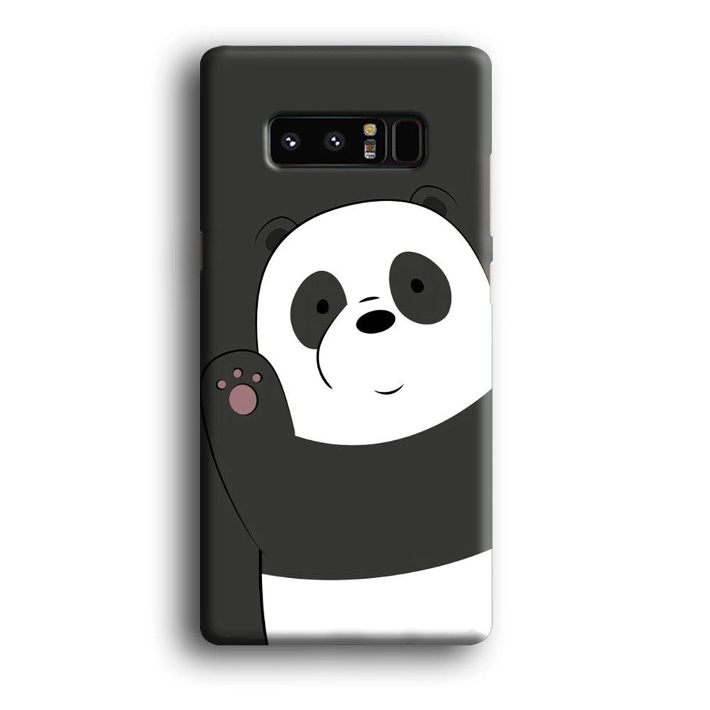 Bare Bears Waff from Panda Samsung Galaxy Note 8 Case-Oxvistore