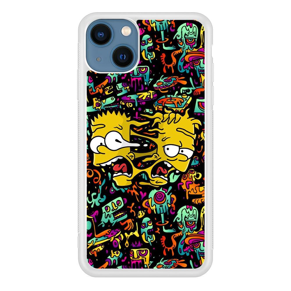 Bart Clone in Magic Doodle iPhone 15 Plus Case-Oxvistore