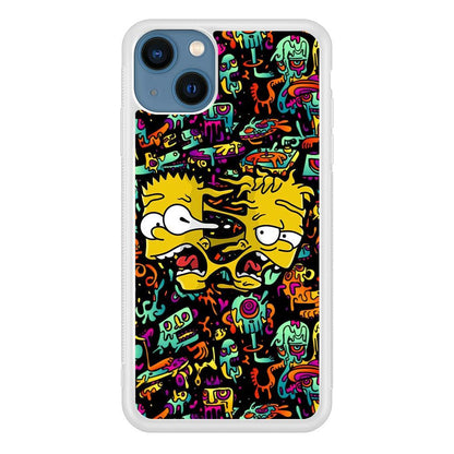 Bart Clone in Magic Doodle iPhone 15 Case-Oxvistore