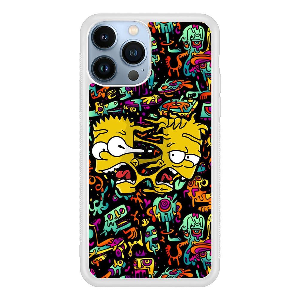 Bart Clone in Magic Doodle iPhone 13 Pro Case-Oxvistore