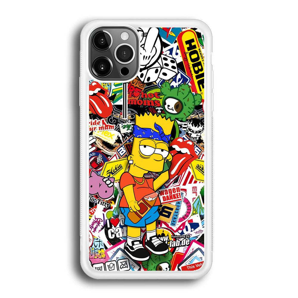 Bart Coke Holic iPhone 12 Pro Case-Oxvistore