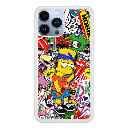 Bart Coke Holic iPhone 14 Pro Max Case-Oxvistore