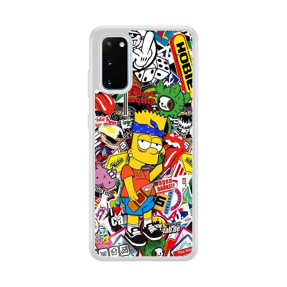 Bart Coke Holic Samsung Galaxy S20 Case-Oxvistore