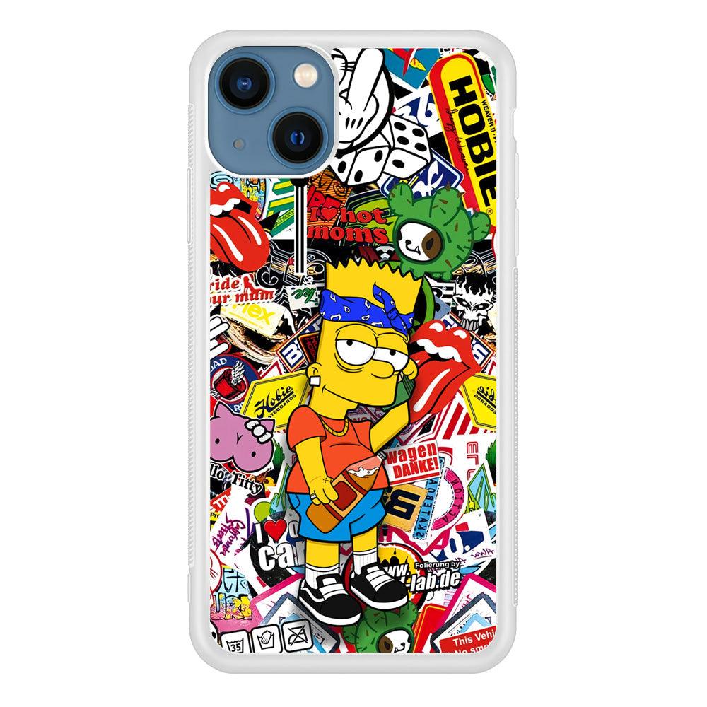 Bart Coke Holic iPhone 13 Case-Oxvistore