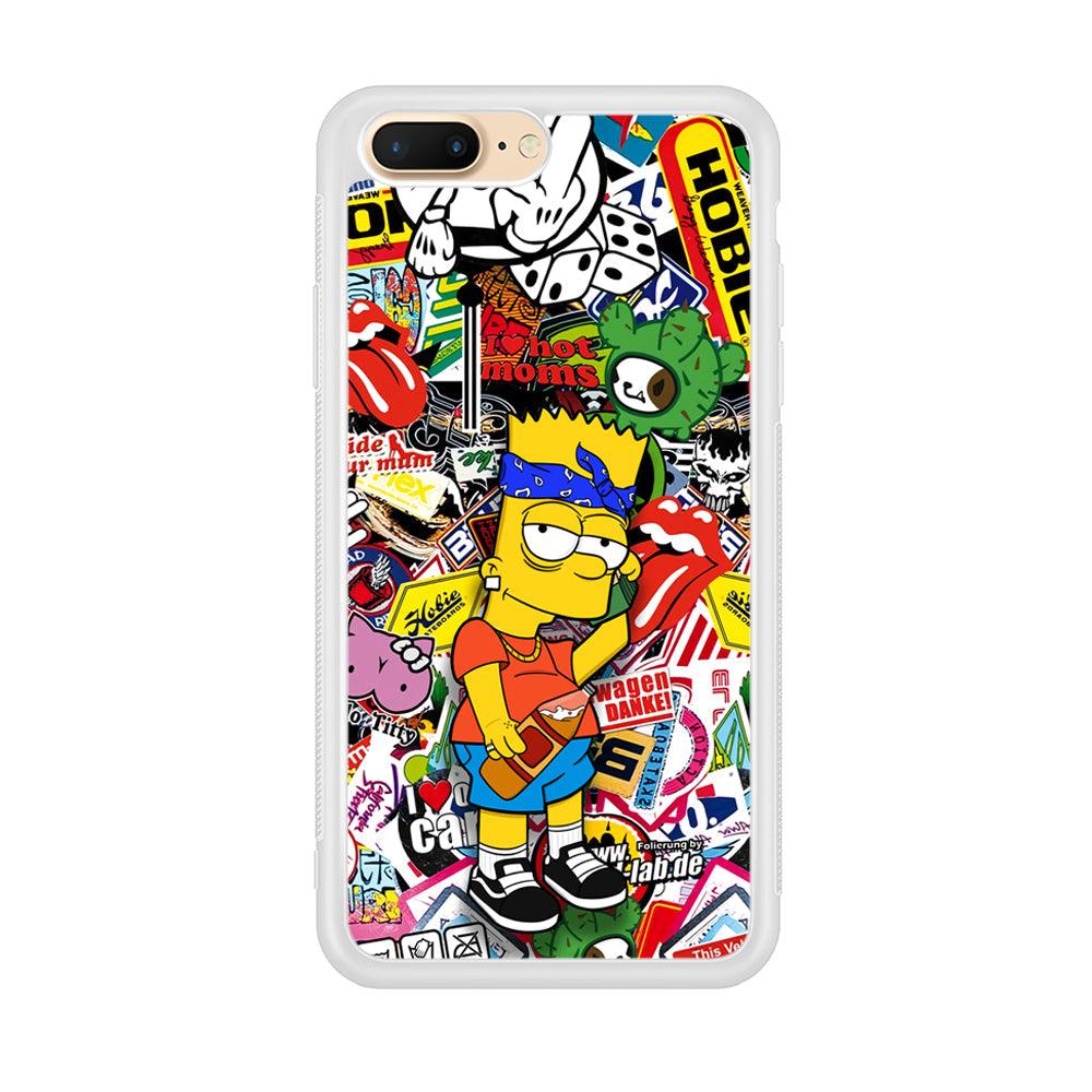 Bart Coke Holic iPhone 8 Plus Case-Oxvistore