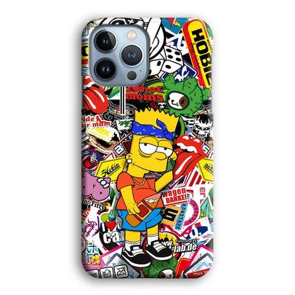 Bart Coke Holic iPhone 15 Pro Case-Oxvistore