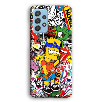 Bart Coke Holic Samsung Galaxy A52 Case-Oxvistore