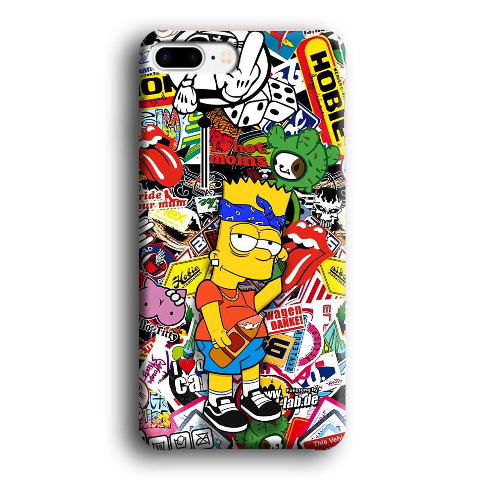 Bart Coke Holic iPhone 8 Plus Case-Oxvistore