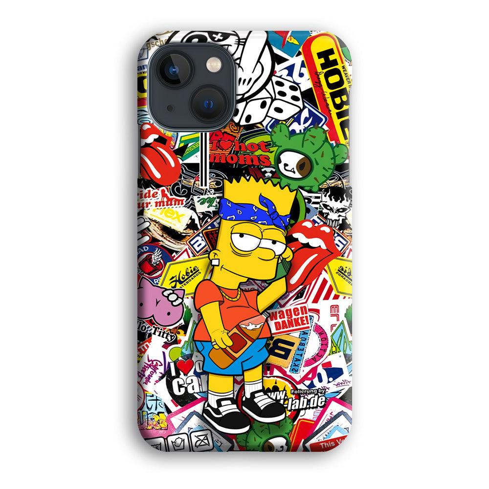 Bart Coke Holic iPhone 15 Plus Case-Oxvistore