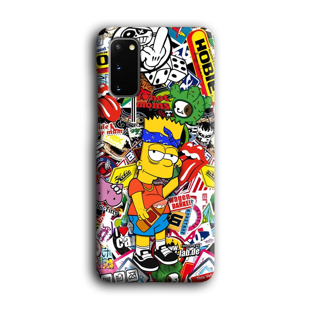 Bart Coke Holic Samsung Galaxy S20 Case-Oxvistore