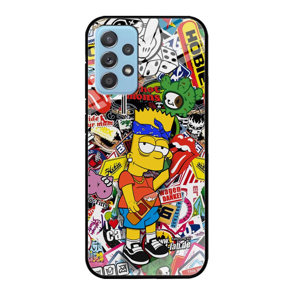 Bart Coke Holic Samsung Galaxy A52 Case-Oxvistore