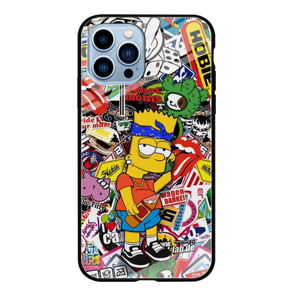 Bart Coke Holic iPhone 14 Pro Max Case-Oxvistore