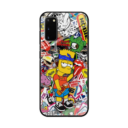 Bart Coke Holic Samsung Galaxy S20 Case-Oxvistore