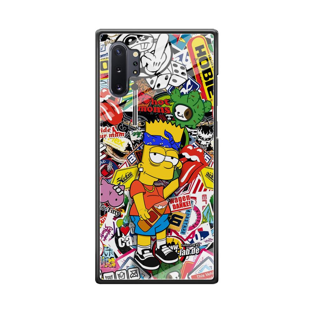 Bart Coke Holic Samsung Galaxy Note 10 Plus Case-Oxvistore