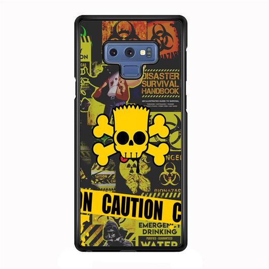 Bart Pirate Emergency Survival Samsung Galaxy Note 9 Case-Oxvistore