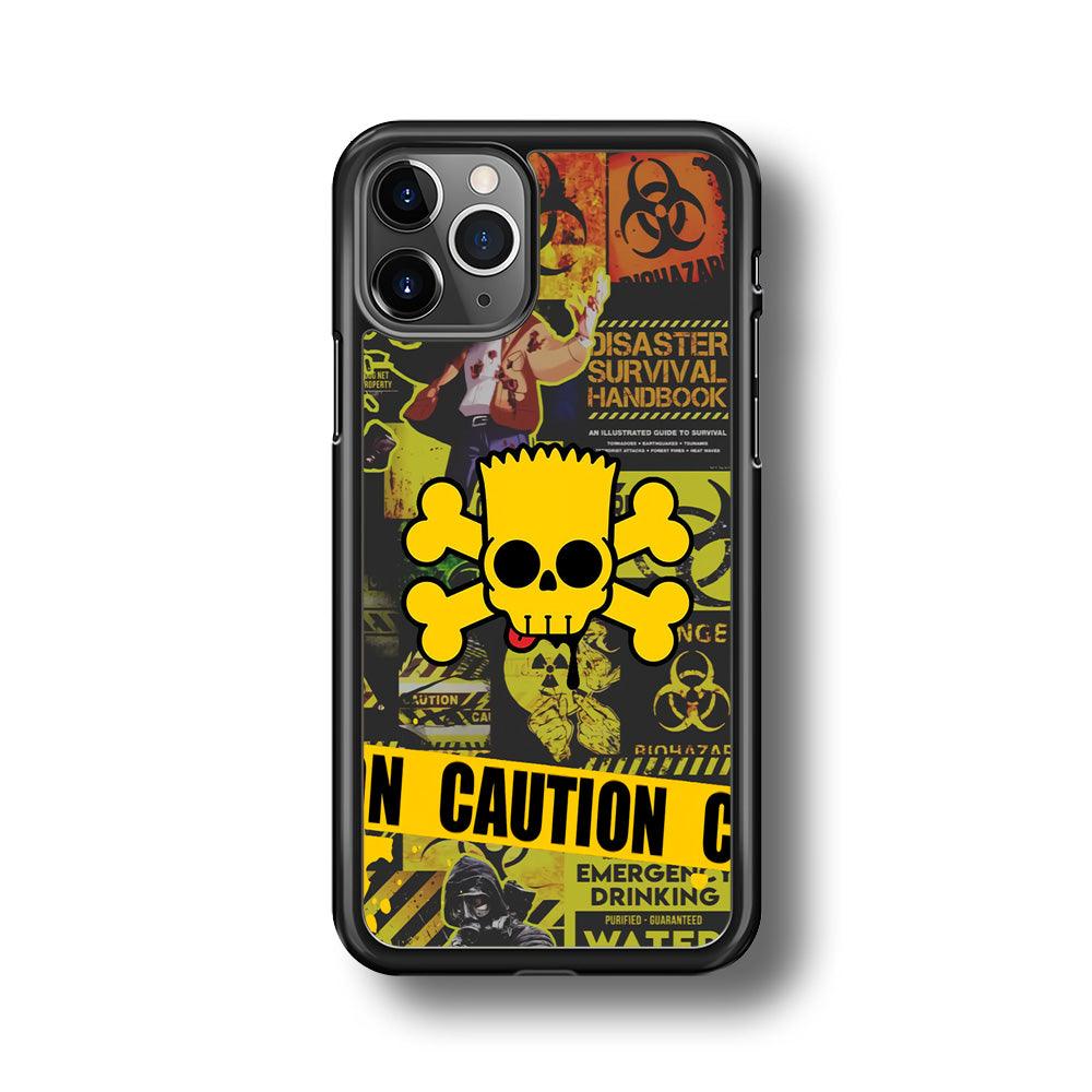 Bart Pirate Emergency Survival iPhone 11 Pro Case-Oxvistore